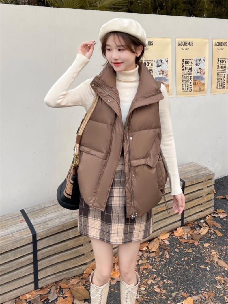 2022冬季羽绒马甲，女装马甲，曼希野