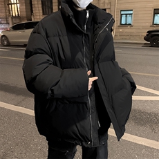 2024假两件棉服冬季美式复古棉衣外套宽松休闲棉袄MF095-P90，男装棉衣，星座313A-2