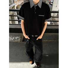 夏季新款精棉珠地空气层短款短袖polo衫男女宽松上衣TY71，男装Polo衫，星座1116A（原606A-3）