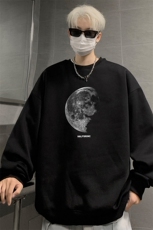 ！圆领卫衣男装港风长袖t恤男外套男WY532-特P23，男装T恤，电商B371