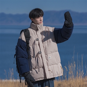 B225-W8627-P126-X158---100聚酯纤维-拼接棉服-已有现货图片