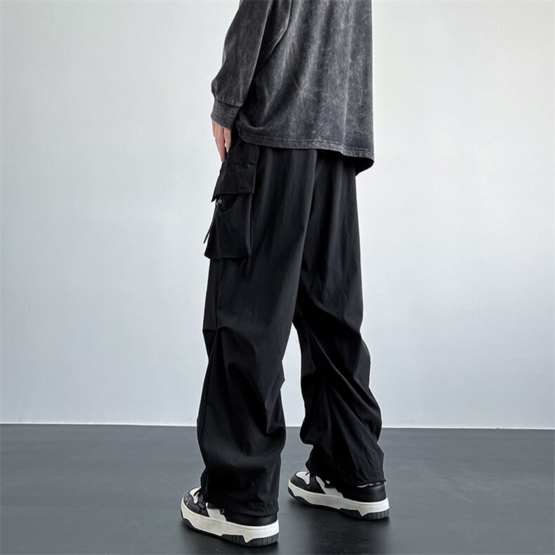 美式hiphop高街宽松弹力工装ins休闲裤货号K2301P55,男装休闲裤,电商A063