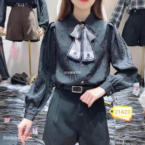 【现货】春装压褶新面料补单王，女装，锦绣阁