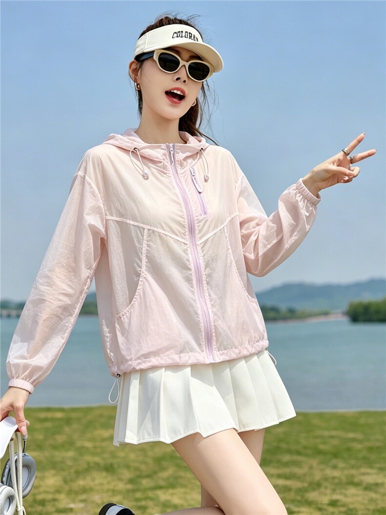 现货！2026夏季新款是休闲防晒衣女,女装防晒衣,以桐
