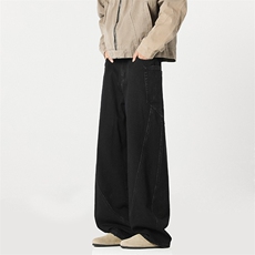 B258-K9950-P65控88抖音品质水洗牛仔裤成分78%棉22%聚酯纤维，男装牛仔裤，电商B258
