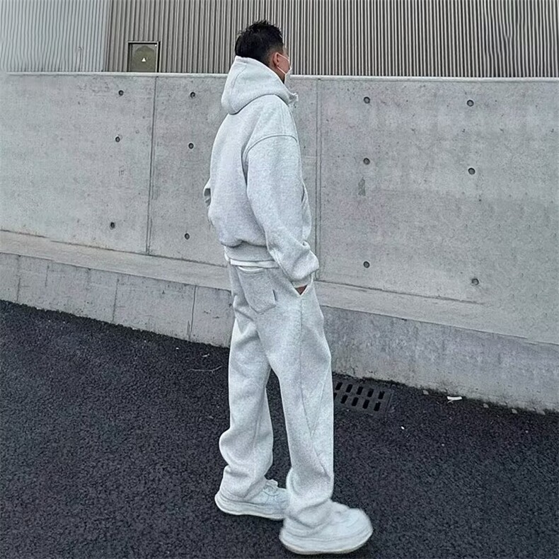 现货运动连帽卫衣外套长裤大码春秋新款韩版时尚宽松显瘦拉链开衫,女装短外套,星座218-1（原230）