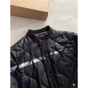 AA2104 P95轻便棉服葫芦格单排扣棉衣外套绗缝内胆防泼水轻薄立领图片