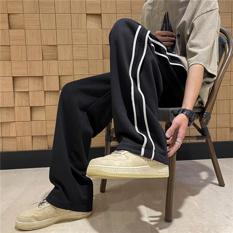男春季新款时尚潮流原版包边休闲裤EK232P36,男装休闲裤,星座1116-2