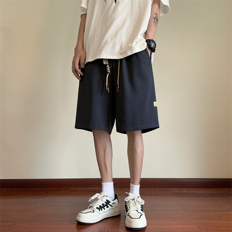 五分裤男直筒夏季宽松抽绳短裤男士休闲裤潮运动A266-TYKZ714-P25图片