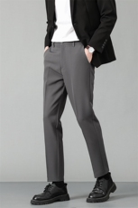 西裤男春夏新款韩版简约舒适纯色长裤CY89-P45，男装西裤，星座214-5