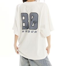 2026春季新款美式运动风宽松圆领短袖T恤女印花休闲上衣YD275-P45，男装T恤，星座509