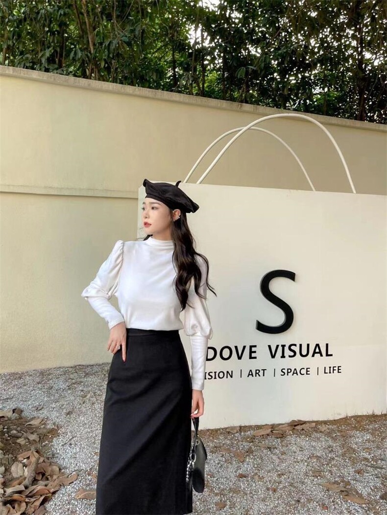 时尚泡泡袖打底衫，其它，Balance Studio