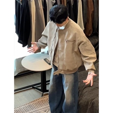 抖音得物痞帅外套男ins高街潮牌港系原宿风韩版潮宽松夹克AY1037，男装夹克，电商A443
