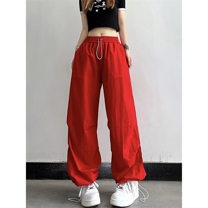 B221 多巴胺美式街头hiphop休闲情侣彩色速干裤 LK23119-P55 控78图片