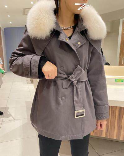 大毛领派克服，女装，泰靡(1F)