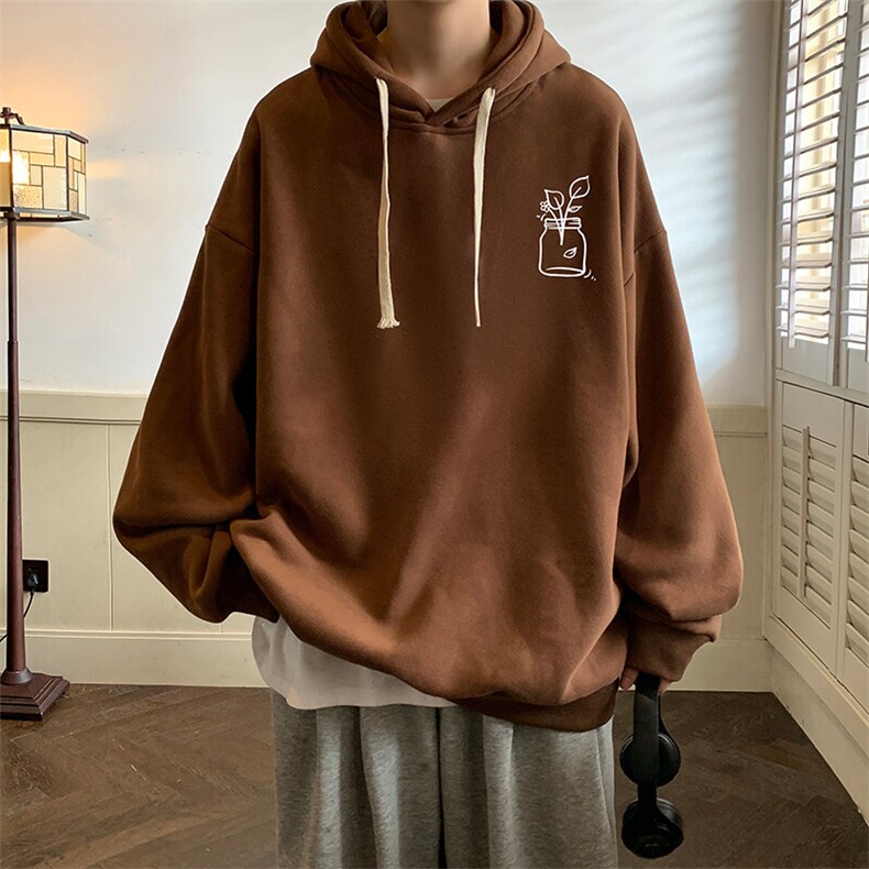 连帽卫衣男大码胖子帽衫大号运动服WY2430-P35,男装卫衣,电商A040