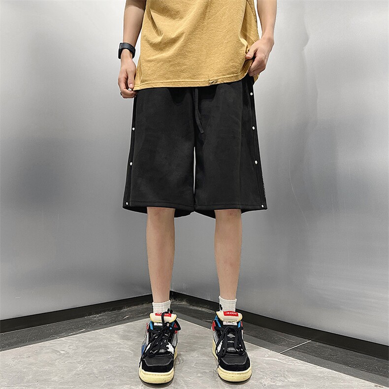 2024新款高街休闲短裤男夏季潮牌百搭休闲五分裤现货K7772-P33,男装休闲裤,星座512-3