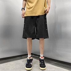 2024新款高街休闲短裤男夏季潮牌百搭休闲五分裤现货K7772-P33，男装休闲裤，星座512-3