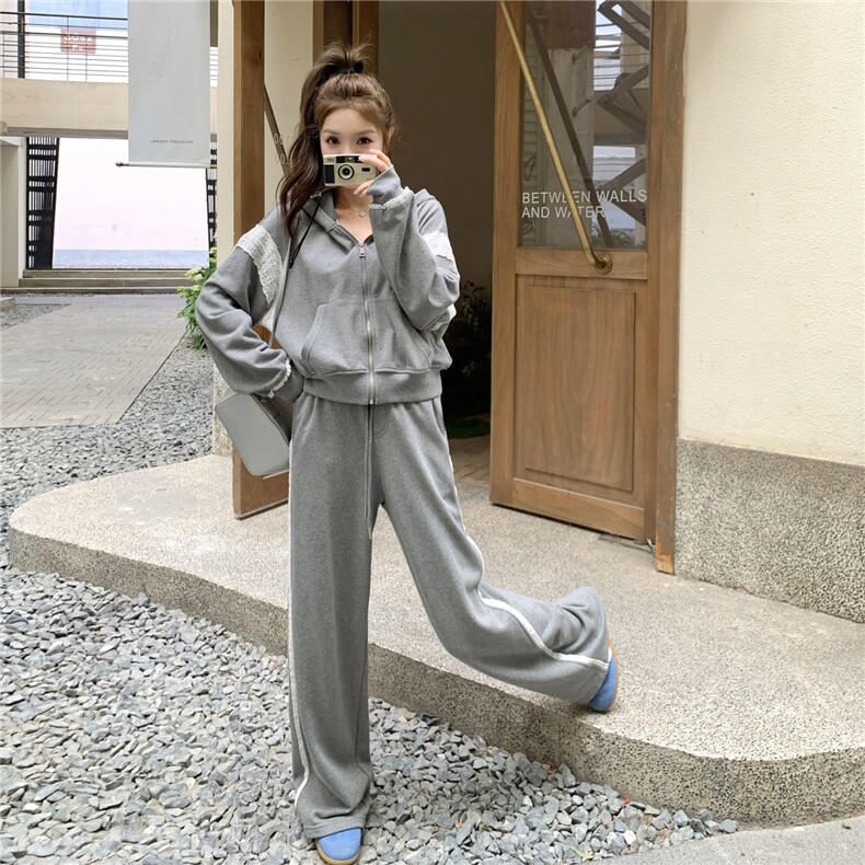 秋季新品！蕾丝拼接卫衣两件套B208-9069-P185K268,女装套装/套裙,浙宝208
