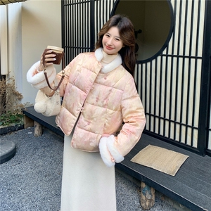 2026冬季·新中式短款羽绒服50白鸭绒RF2C290-7802#-P325-K428图片