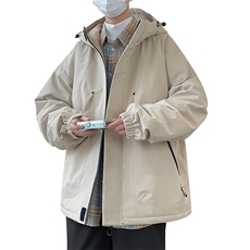 冬季大码M-8XL加厚休闲连帽棉衣男外套大码，男装棉衣，星座209