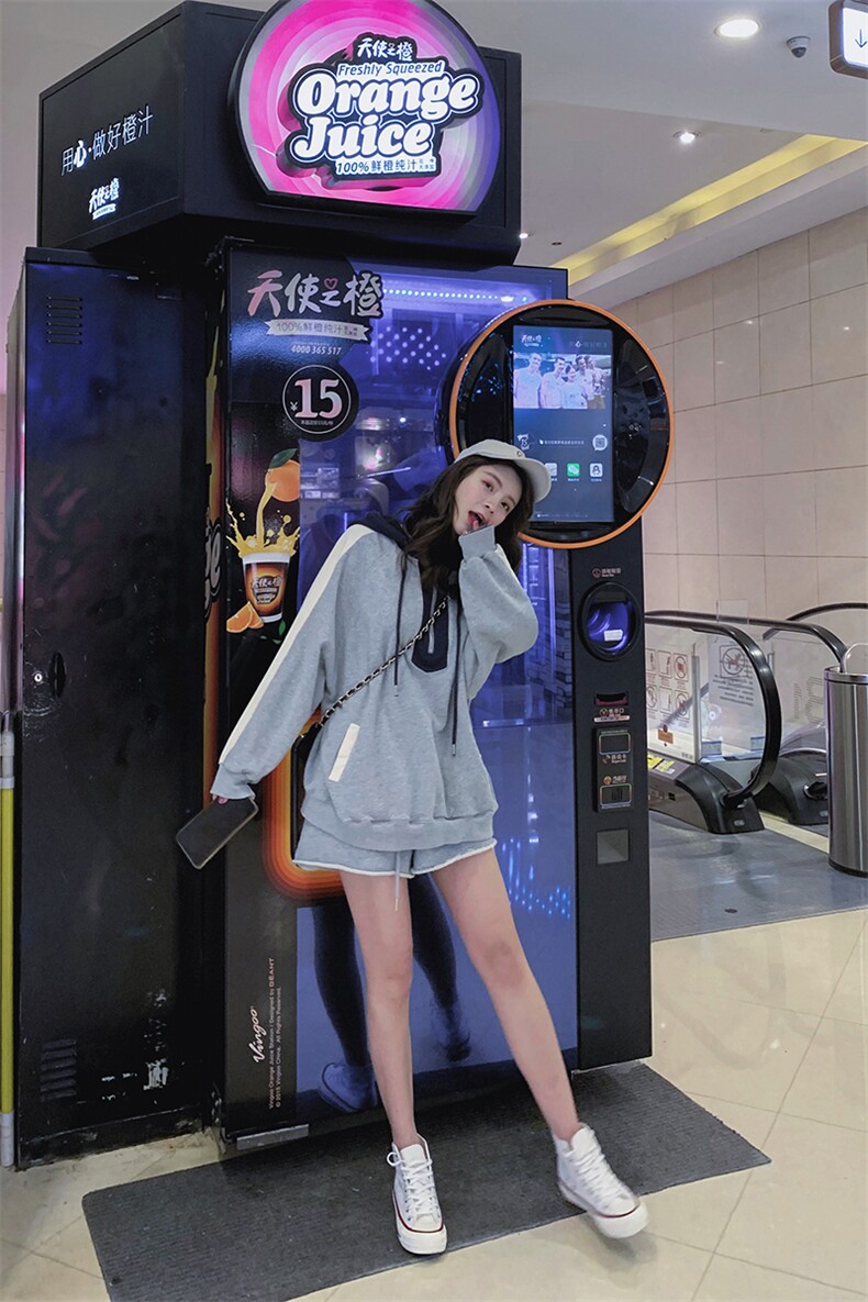 春款时尚休闲套装2021年潮流舒适简约个性,女装套装/套裙,艾艾淮淮