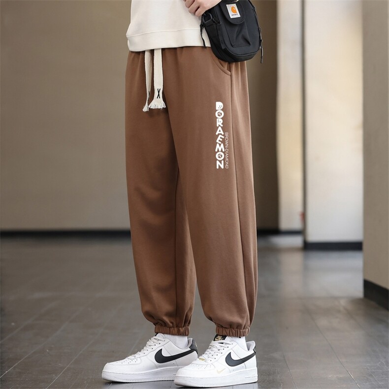 抖音直播现货主推2025秋冬新款男士字母印花运动长裤K918-P15，女装休闲裤，星座1816-2（原1210–2）