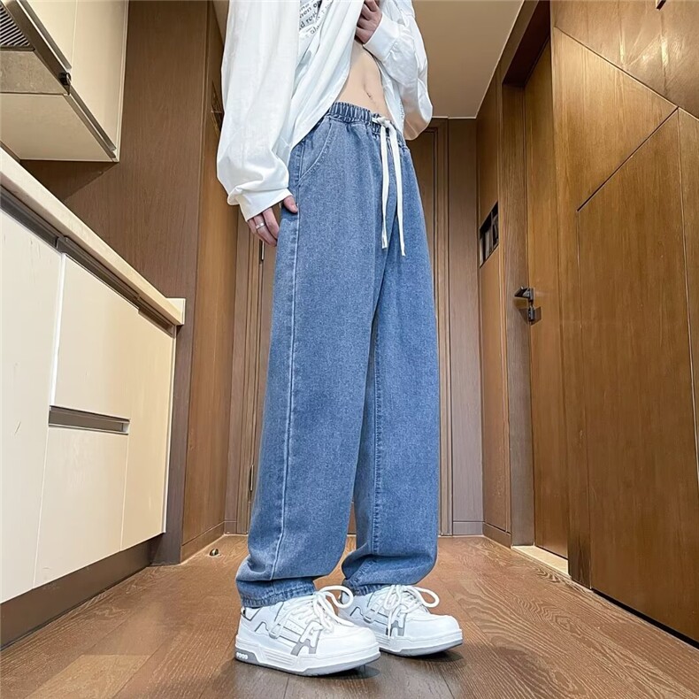 2024美式牛仔裤男款春季长裤潮H803P43,男装牛仔裤,星座1116-2