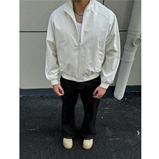 网图秋装三防立领夹克衫男美式复古运动外套棒球服H1123特P48，男装夹克，电商A341