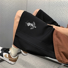 已注册菠萝格得物直播抖音高品质宽松男中裤五分短裤K084P35控48，男装牛仔裤，电商C408(原B339-1)