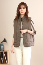 2025冬装新款无袖棉衣马甲，女装棉衣/棉服，小林双子