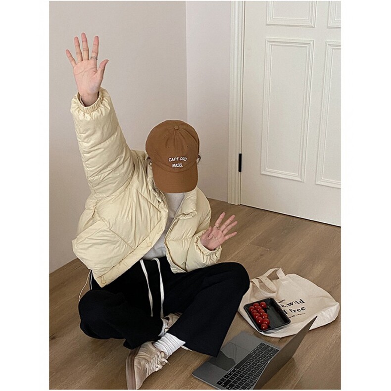 韩东大门原版面包服女 立领小个子短款羽绒棉服秋冬短款图片