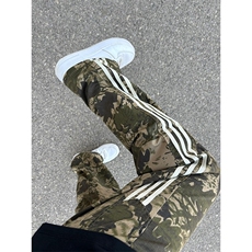三杠条纹美式复古迷彩裤子高街伞兵工装裤男夏季直筒阔腿裤KZ199，男装工装外套，星座1116A（原606A-3）