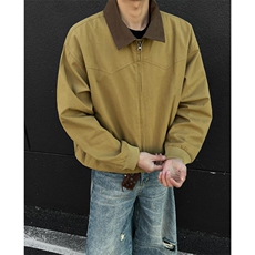 美式工装夹克水洗帆布翻领外套男xh90-特p80，男装夹克，电商B367