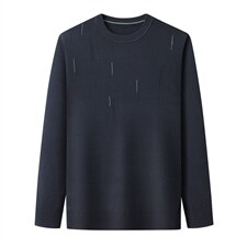 冬季2021中年男休闲宽松针织衫圆领毛织衫毛衣男装TLM710-P95,男装针织衫/毛衣,电商B212（原钱塘6029）