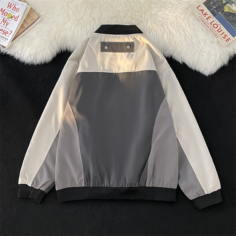 春秋季外套男韩版潮流宽松百搭休闲学生机能工装夹克JK09210-P60,男装夹克,星座308B-1