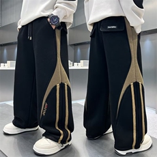 1506/QTK1000/P39夏季薄款加长裤子男190瘦高个子青少年束脚运动，男装休闲裤，星座1506