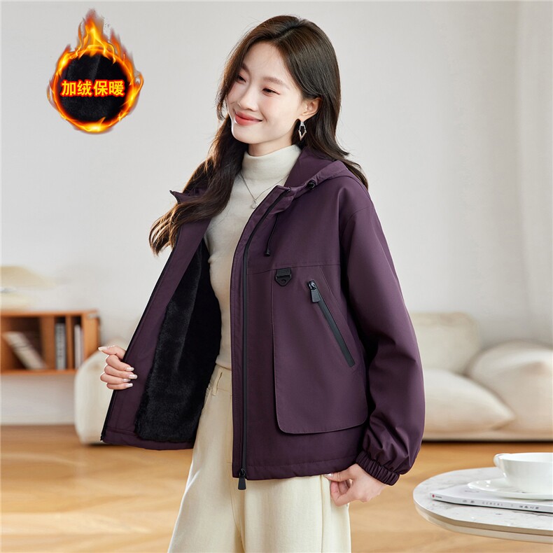 现货！2025年冬季新款加绒加厚棉衣外套女棉服,女装棉衣/棉服,慕咨