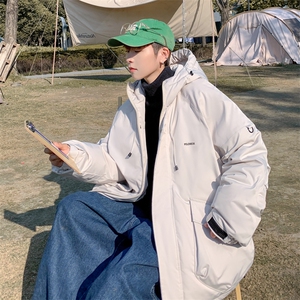 潮牌高街潮棉服男女冬装ins潮流M0166-P95图片