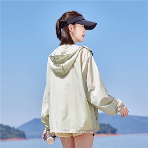山系防晒衣女2024夏季新款宽松洋气户外透气薄款防晒服短外套图片
