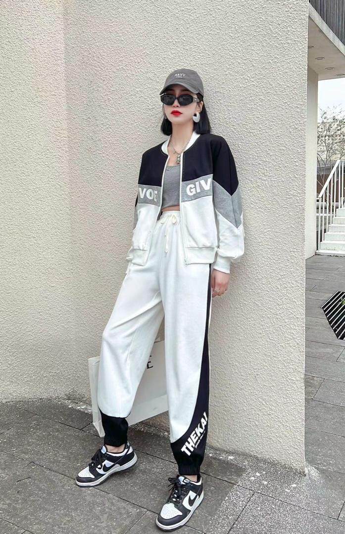 现货休闲套装，女装运动套装，灿烂琳琪