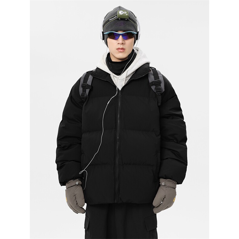 冬季棉服新款D2200-TP45不基础款纯色多色棉衣休闲百搭外套,男装棉衣,电商A102