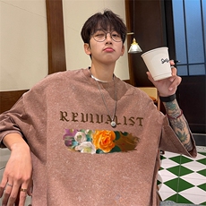 得物直播品质240重磅水洗xz605-dsx155-特批30控49，男装T恤，星座605(原A050)