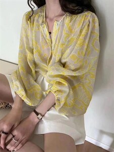 夏季新款欧洲站洋气花纹防晒衣图片