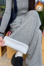 高克重420g保暖银狐绒宽松垂感休闲裤男K24075J加绒-特P38控75，男装棉衣，电商A001