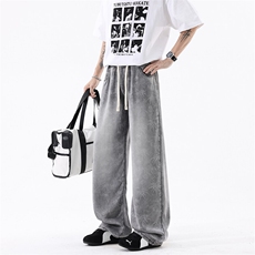 B221美式ins高街宽松直筒莱赛尔冰丝牛仔裤LK25528-特P45控88，男装牛仔裤，电商B221