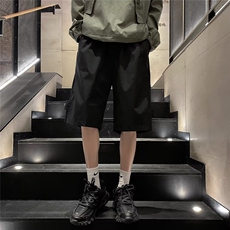 沙滩裤时尚潮牌新款男休闲裤纯色五分裤潮文艺夏季青春流行X6373，男装休闲裤，星座601-2