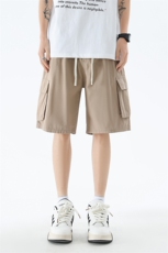 2024夏季复古工装短裤男ins直筒休闲裤D321-K019-P45，男装休闲裤，电商D321