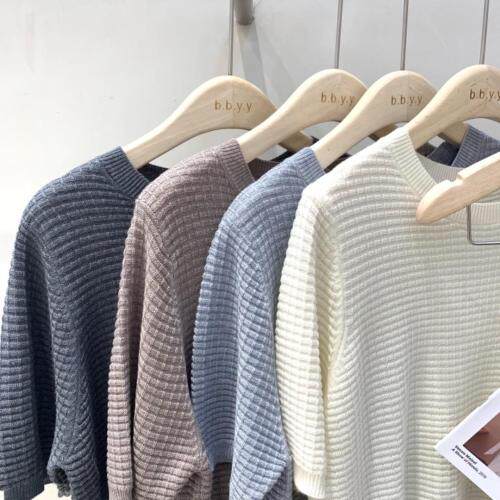 早秋针织短袖均码，其它，BAIBIANYIYI
