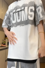 量大优供视频菠萝格套装短袖t恤男大码M-5XTX22-特P25，男装T恤，电商B325